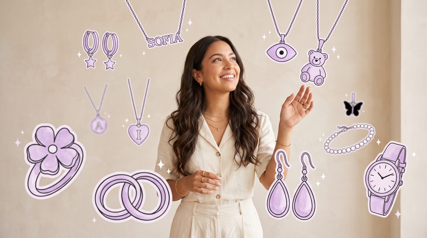 Modelo con piezas beaüra flotando