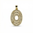 Dije Chapa de oro 18K · DI-275