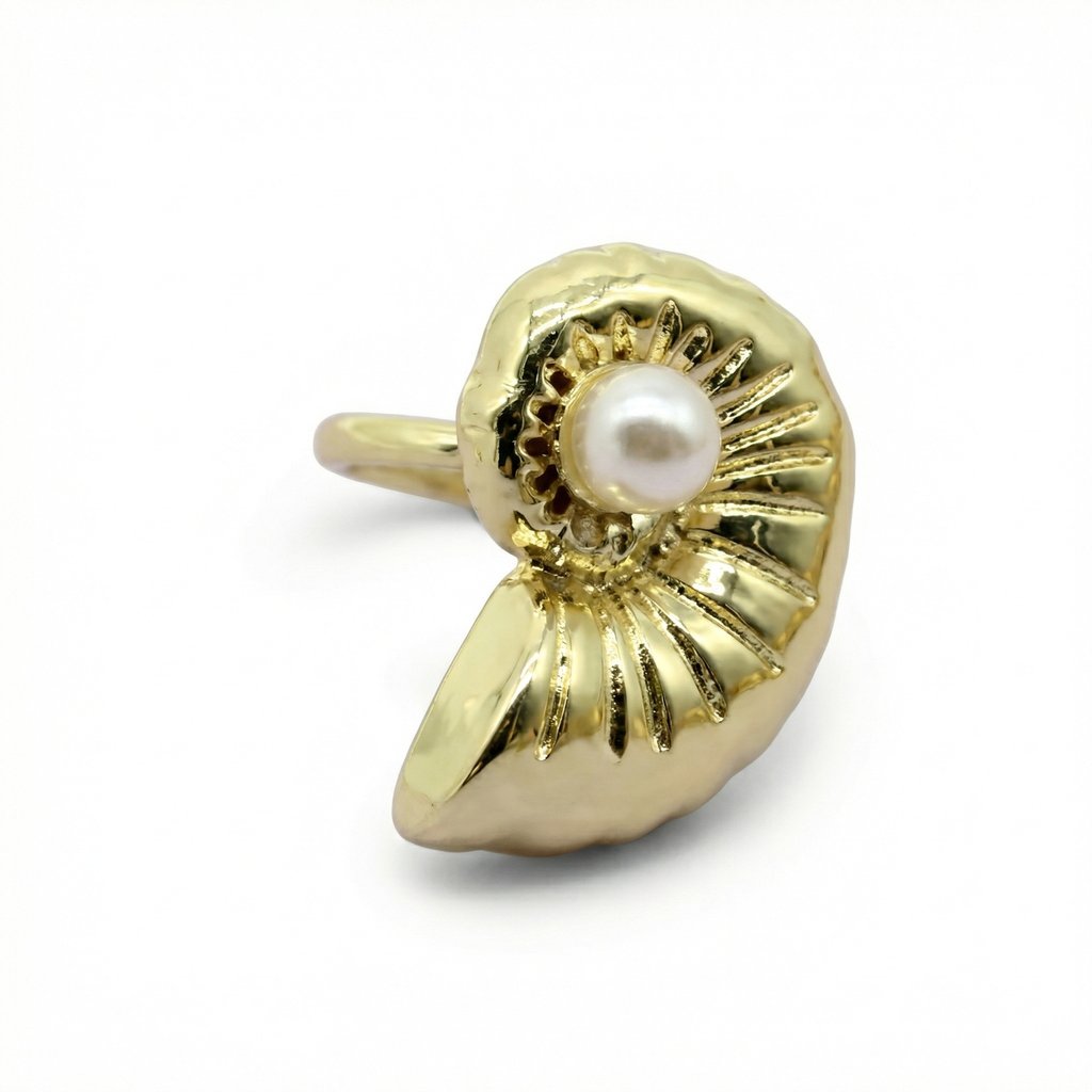 [AN-855] Anillo Chapa de oro 18K · AN-855