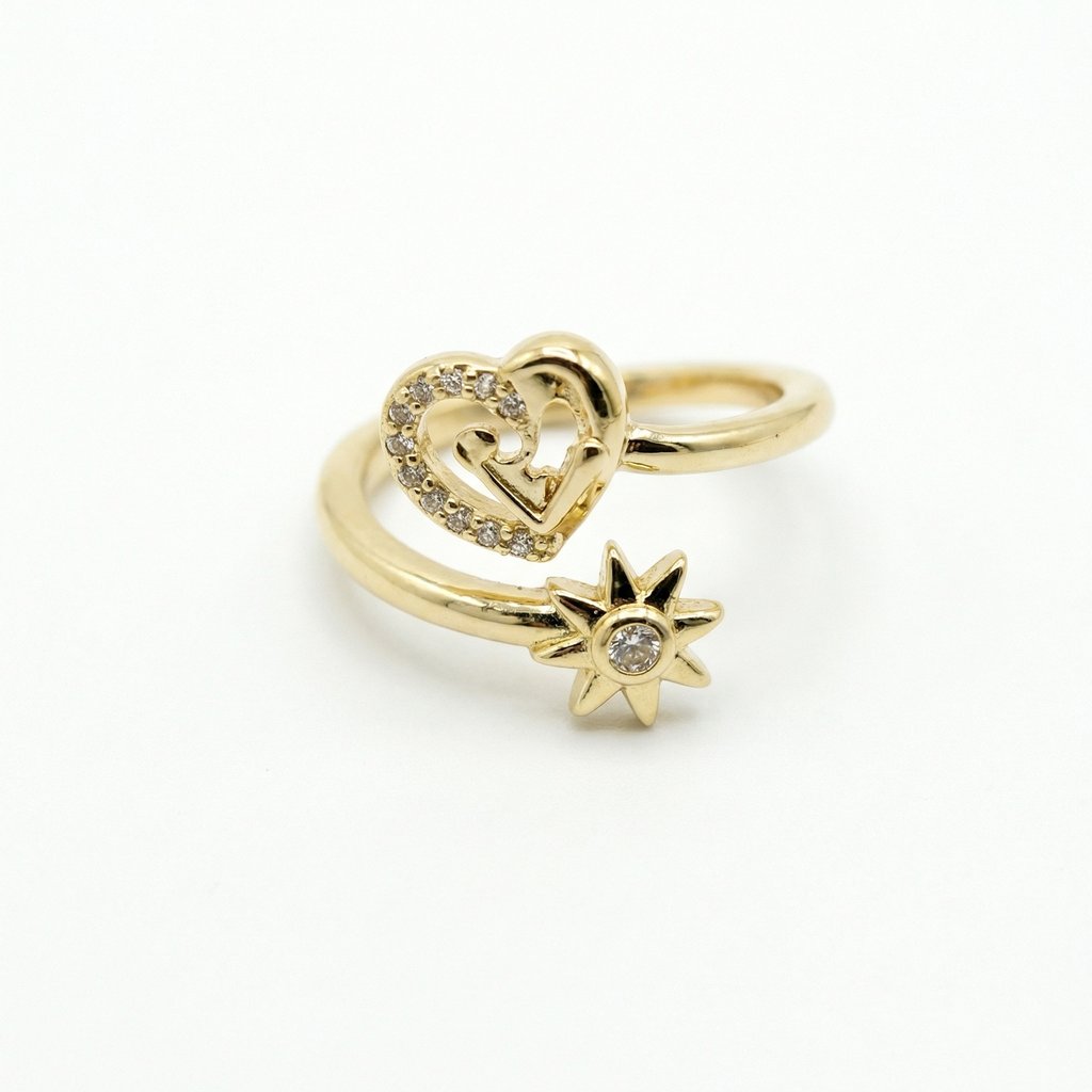 [AN-840] Anillo Chapa de oro 18K · AN-840