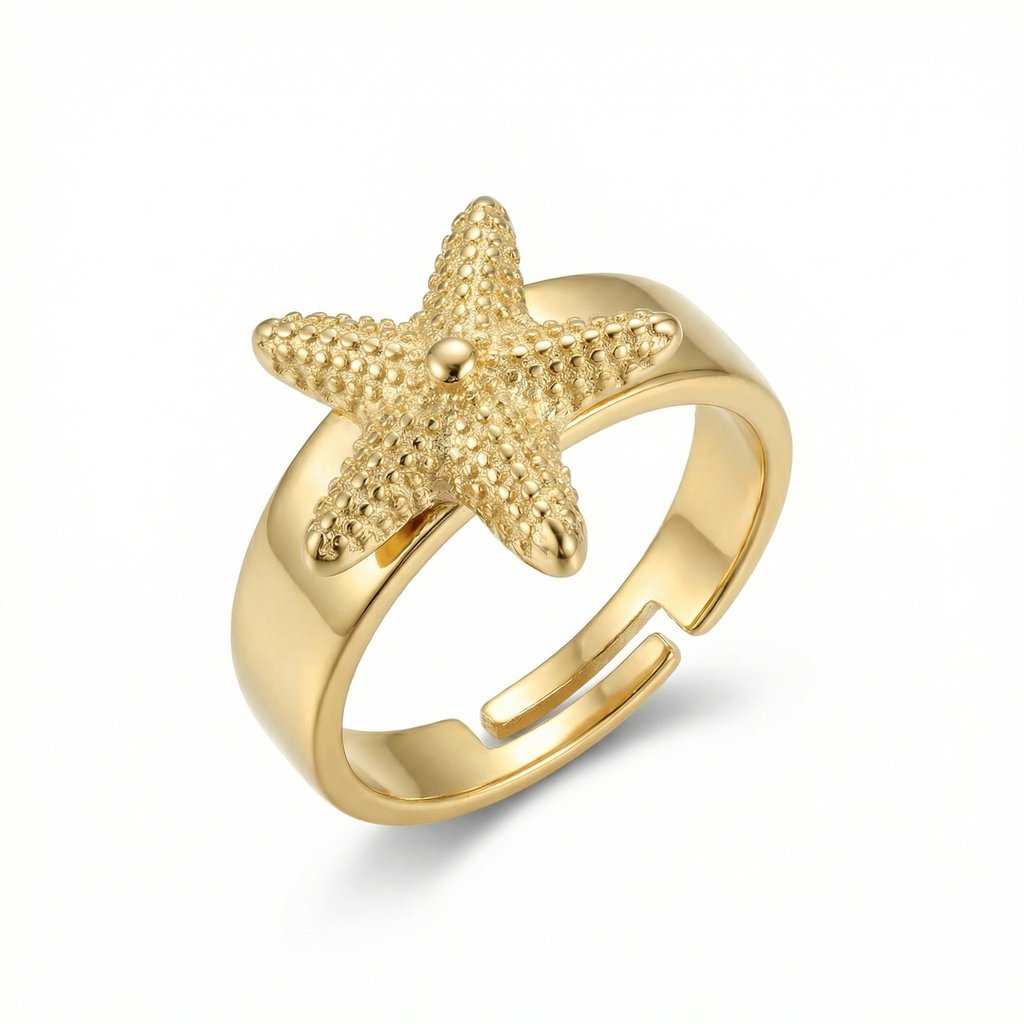 [AN-837] Anillo Chapa de oro 18K · AN-837