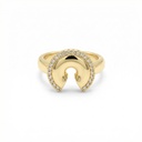 Anillo Chapa de oro 18K · AN-834