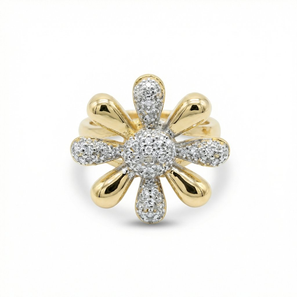[AN-813] Anillo Chapa de oro 18K · AN-813