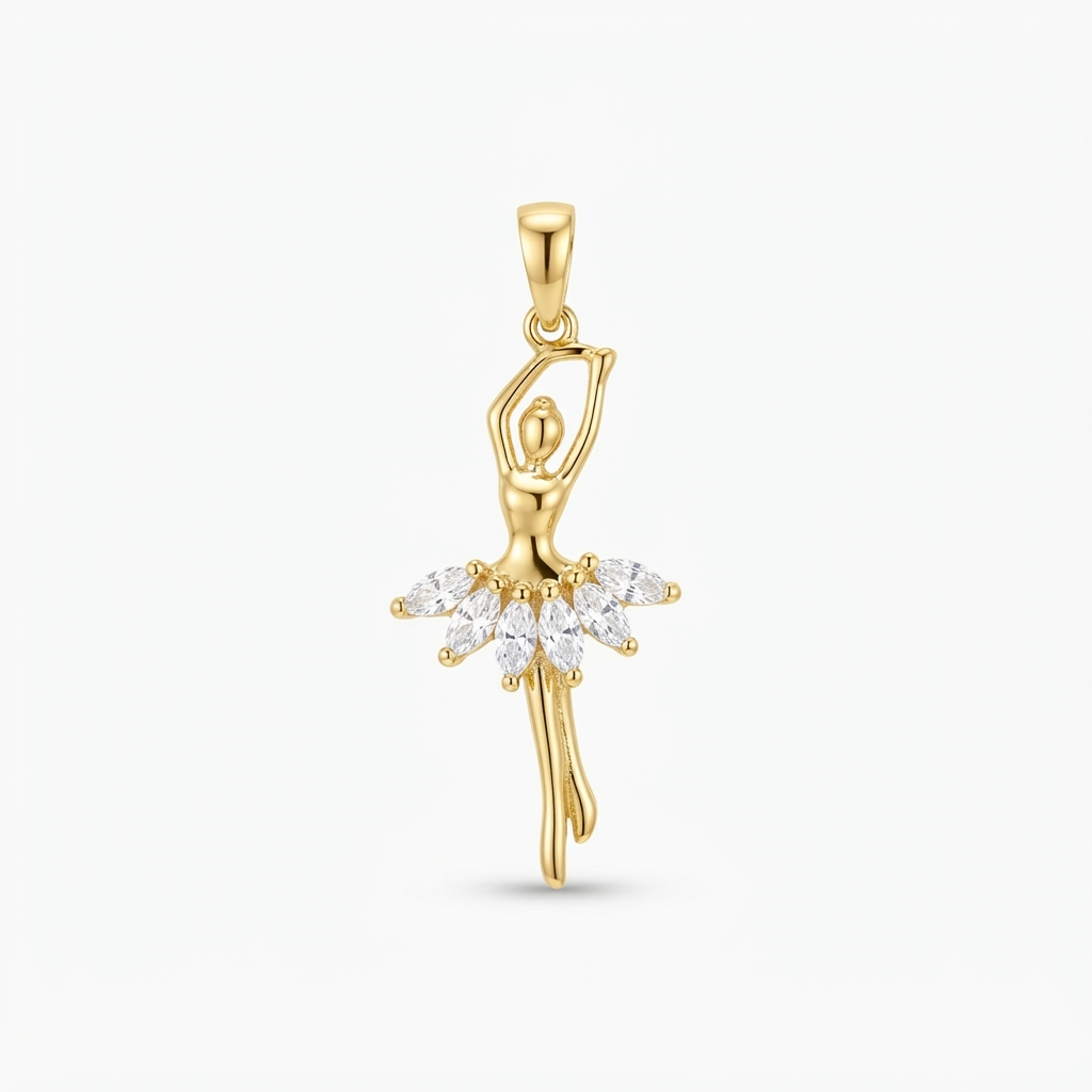 [DI-256] Dije Chapa de oro 18K · DI-256