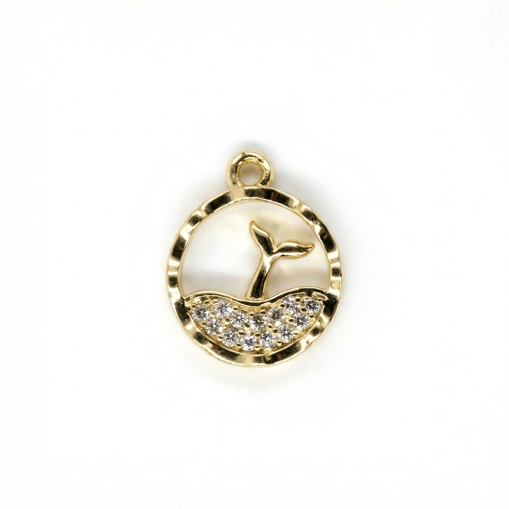 [DI-248] Dije Chapa de oro 18K · DI-248