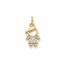 Dije Chapa de oro 18K · DI-233