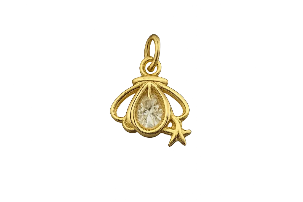 [DI-259] Dije Chapa de oro 18K · DI-259
