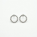 Arete Chapa de oro 18K · AR-580