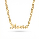 Collar Chapa de oro 18K · C-153