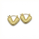 Arracada Chapa de oro 18K · A-187