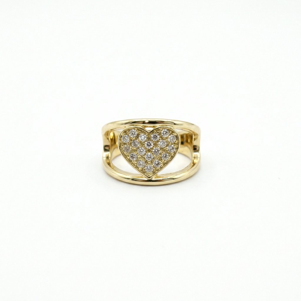 Anillo Chapa de oro 18K · AN-536