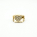 Anillo Chapa de oro 18K · AN-536