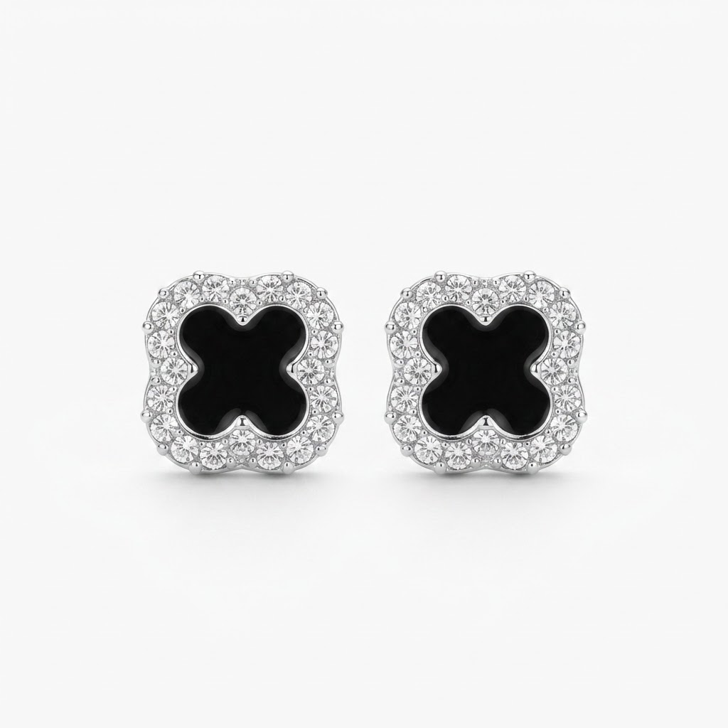 [AR-159] Arete Chapa de oro 18K · AR-159