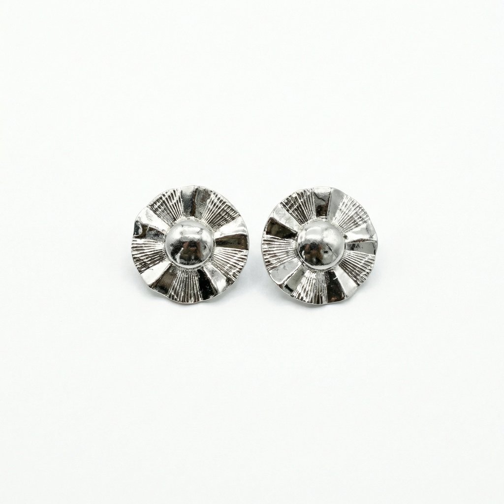 [AR-193] Arete Chapa de oro 18K · AR-193