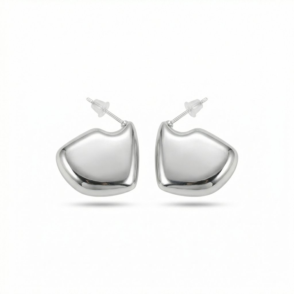 Arete Chapa de oro 18K · AR-393