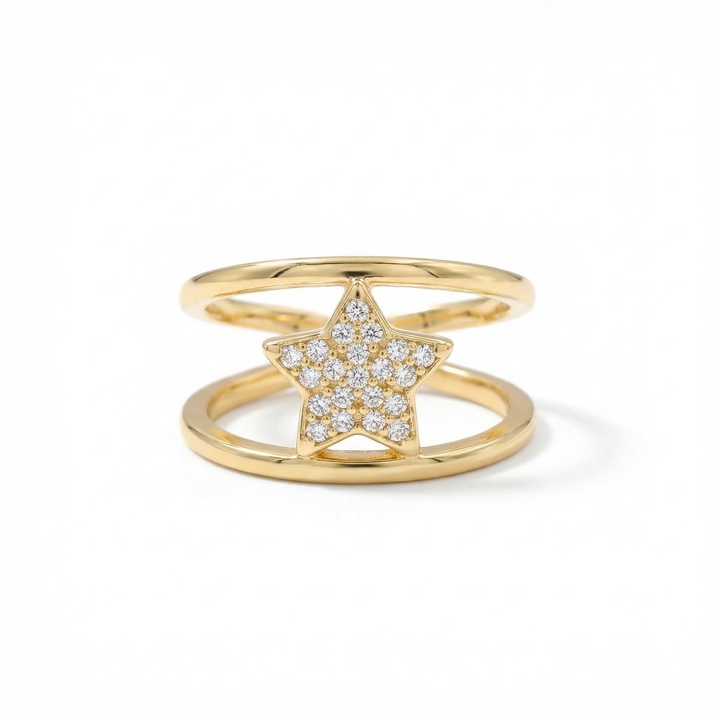 Anillo Chapa de oro 18K · AN-278