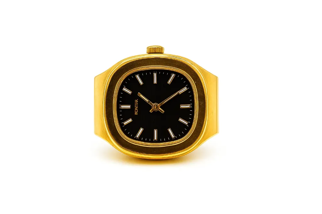 [AN-335] Anillo Chapa de oro 18K · AN-335