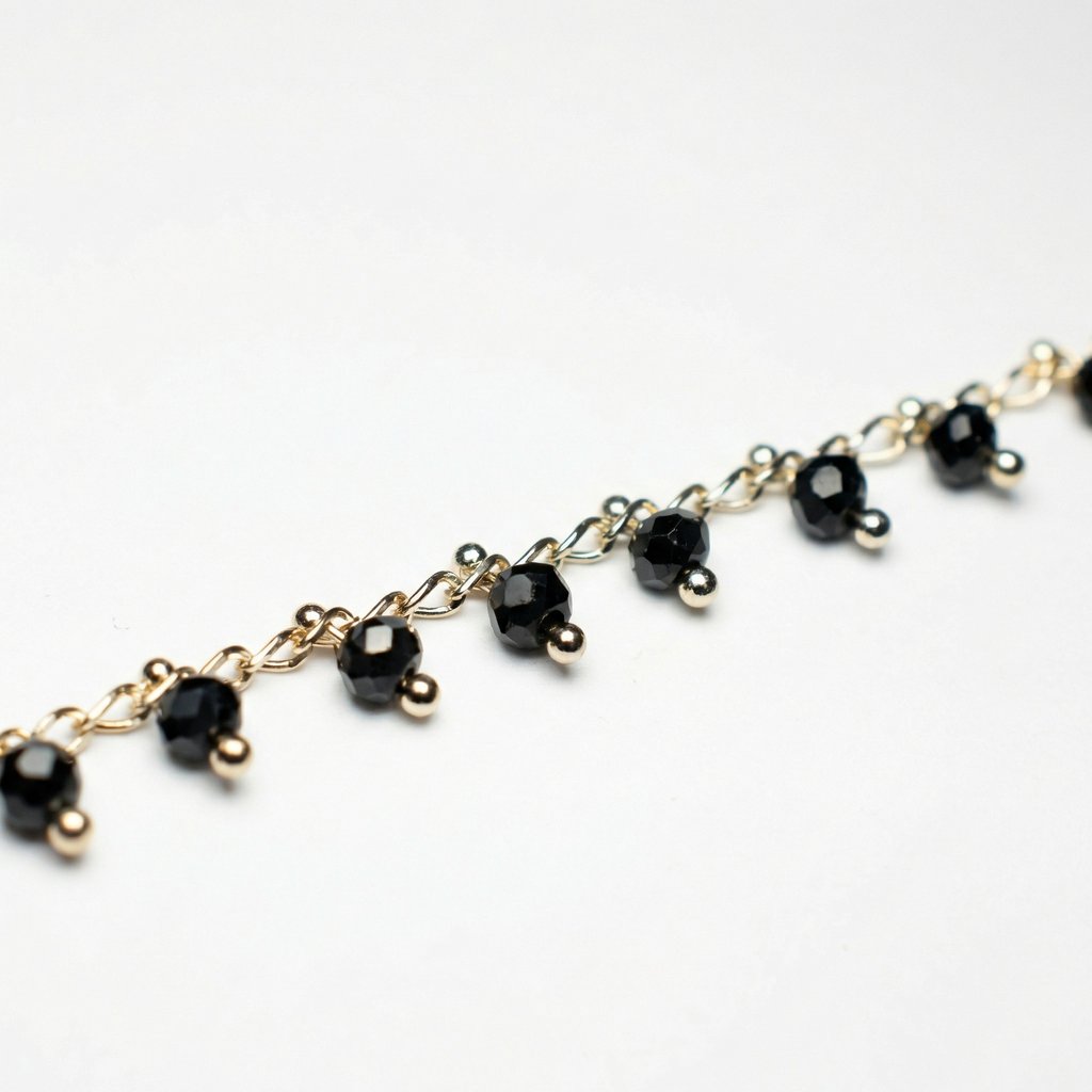 [CAD-025CNC] Cristal negro colgante