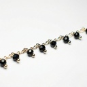 Cristal negro colgante