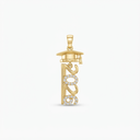 Dije Chapa de oro 18K · DI-154