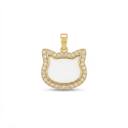 Dije Chapa de oro 18K · DI-129