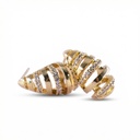 Arete Chapa de oro 18K · AR-164