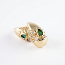 Arete Chapa de oro 18K · AR-154