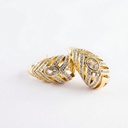 Arete Chapa de oro 18K · AR-146