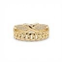 Anillo Chapa de oro 18K · AN-146
