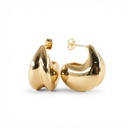 Arete Chapa de oro 18K · AR-129