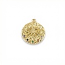 Dije Chapa de oro 18K · DI-097