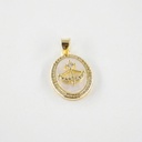 Dije Chapa de oro 18K · DI-063