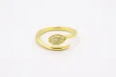 Anillo Chapa de oro 18K · AN-384