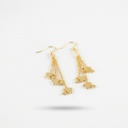 Arete Chapa de oro 18K · AR-282