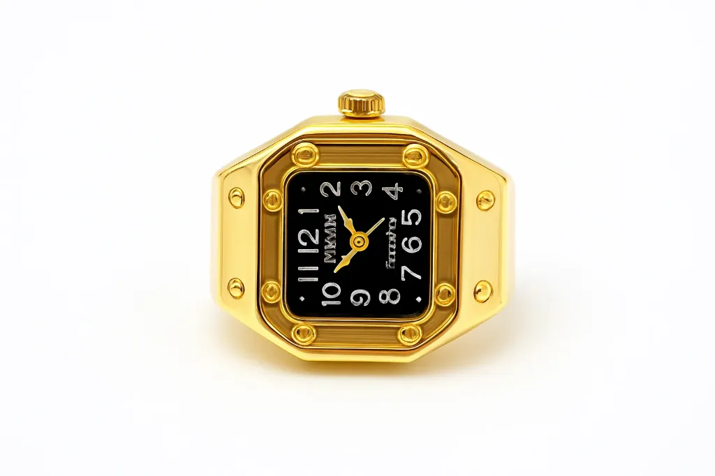 [AN-338] Anillo Chapa de oro 18K · AN-338