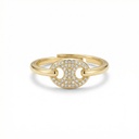 Anillo Chapa de oro 18K · AN-297
