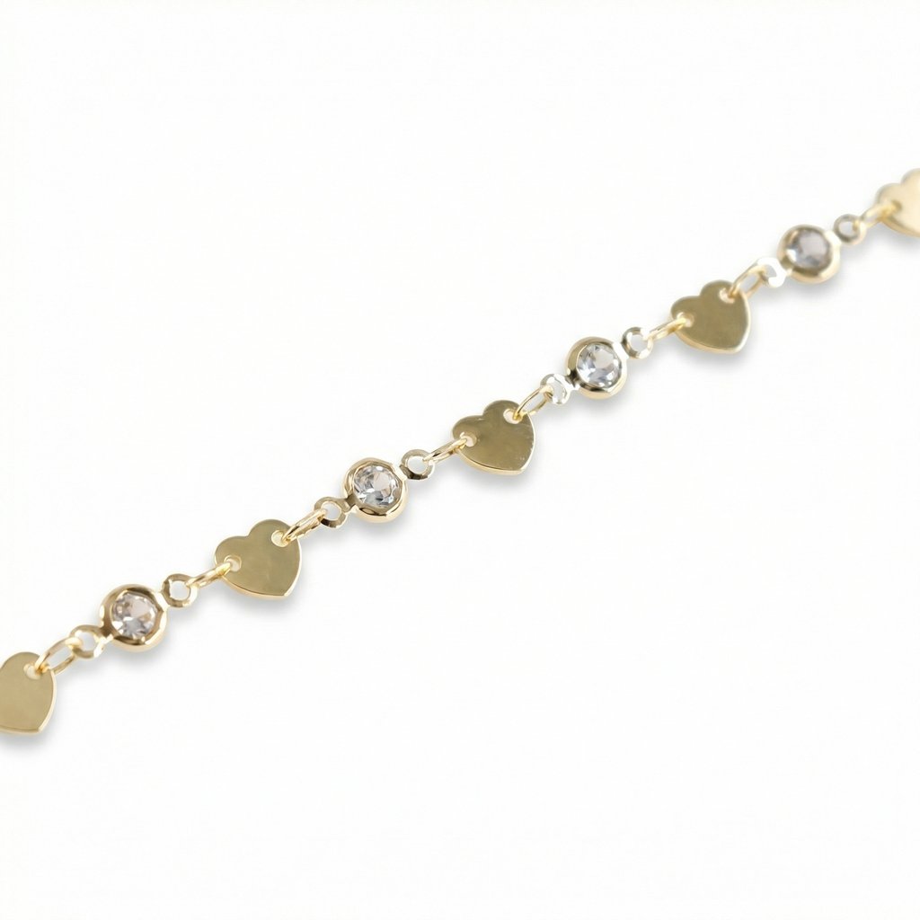 [CAD-038CC] Corazón con cristal corrido
