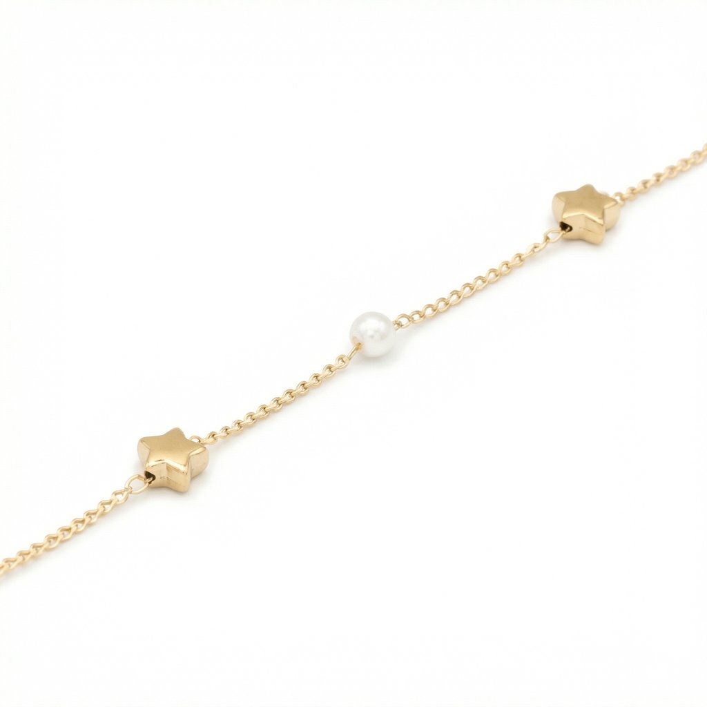 [CAD-012PEB] Estrella con Perla