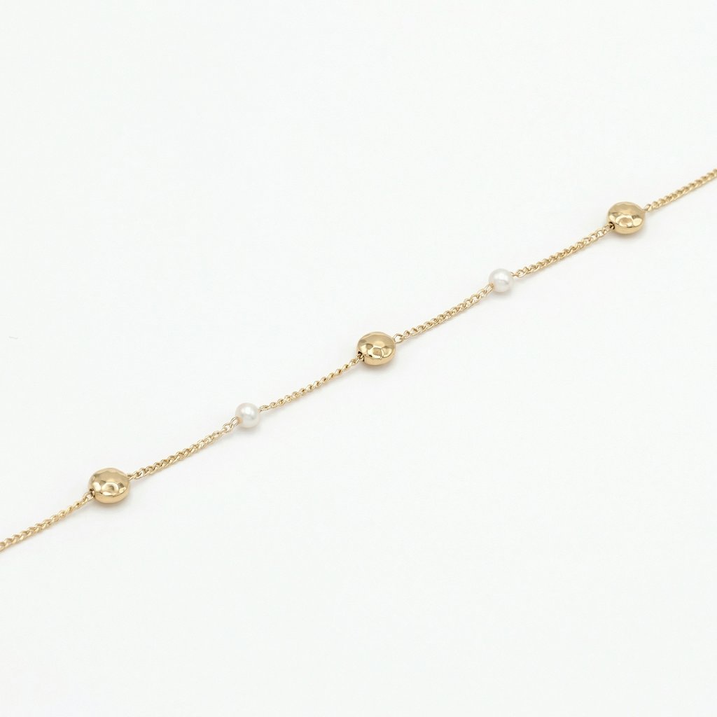[CAD-012PMB] Medalla con Perla