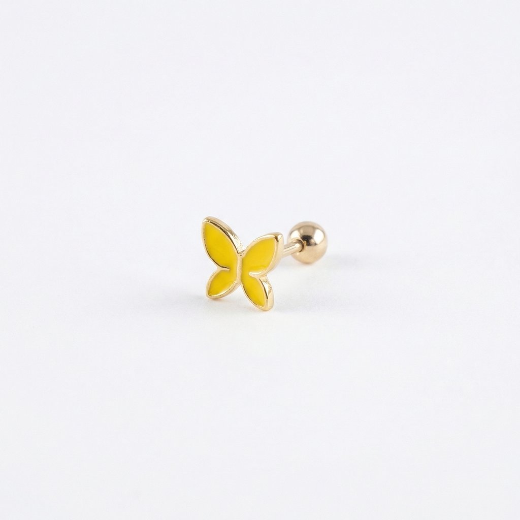 [AR-171] Piercing Chapa de oro 18K · AR-171