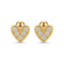 Piercing de oro 10K Acero inoxidable 316 · PI-015