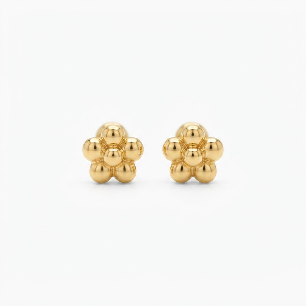 [PI-023] Piercing de oro 10K Acero inoxidable 316 · PI-023