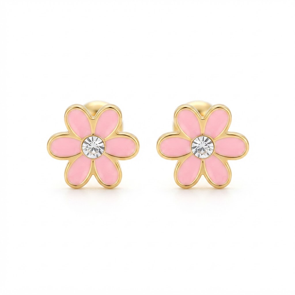[PI-016] Piercing de oro 10K Acero inoxidable 316 · PI-016