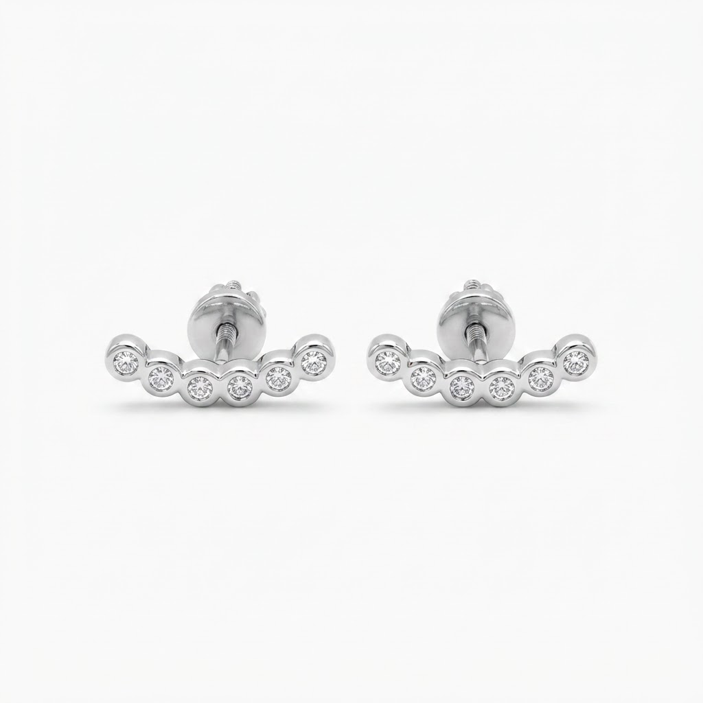 [PI-009] Piercing de oro 10K Acero inoxidable 316 · PI-009
