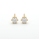 Piercing de oro 10K Acero inoxidable 316 · PI-004