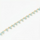 Cristal Azul Colgante