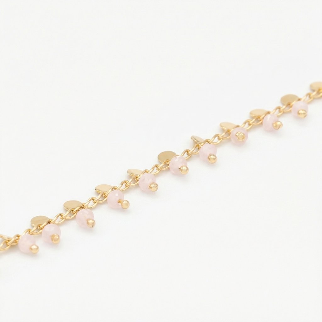 [CAD-006RM] Cristal Rosa con Medalla