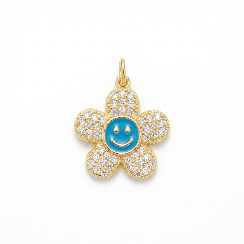 Dije Chapa de oro 18K · DI-032AZ
