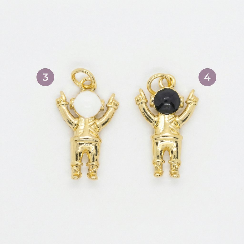 Dije Chapa de oro 18K · DI-018B