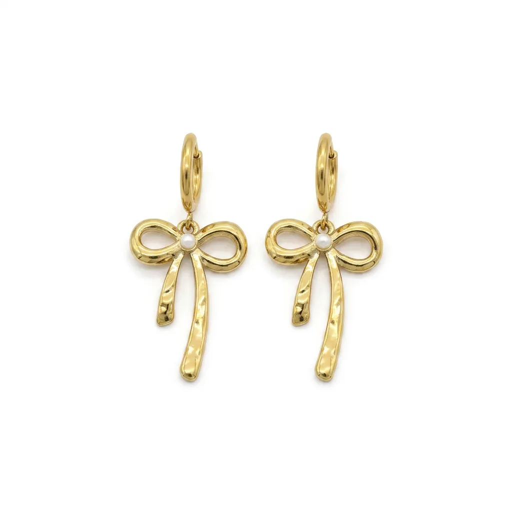 [HO-076] Hoop Chapa de oro 18K · HO-076